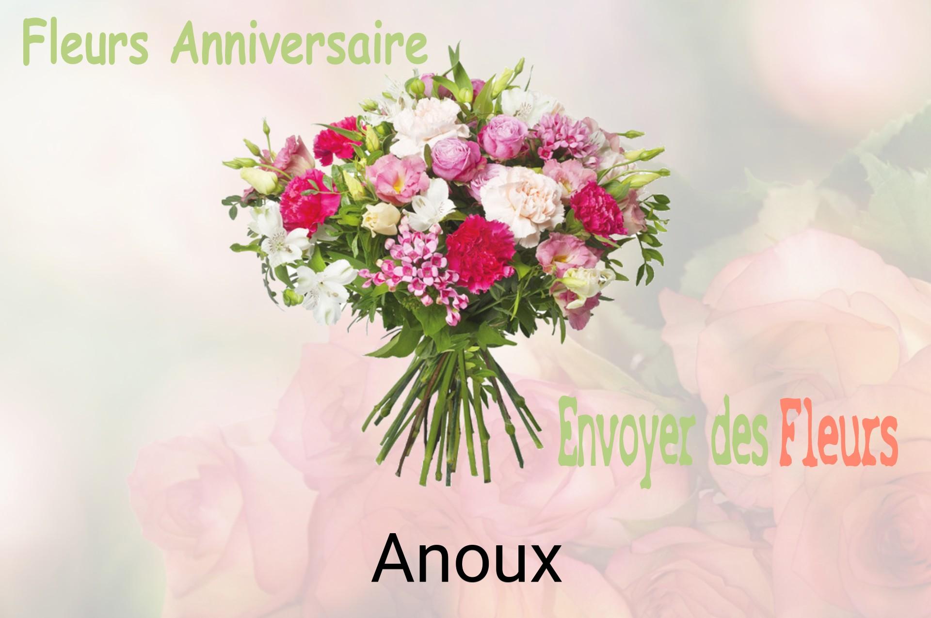 Bouquet de fleurs d’anniversaire livré à Anoux